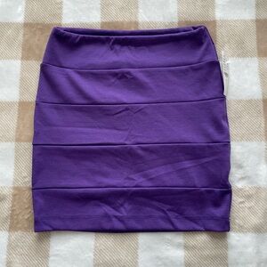 Nollie size small Purple Women's Skirt pencil skirt